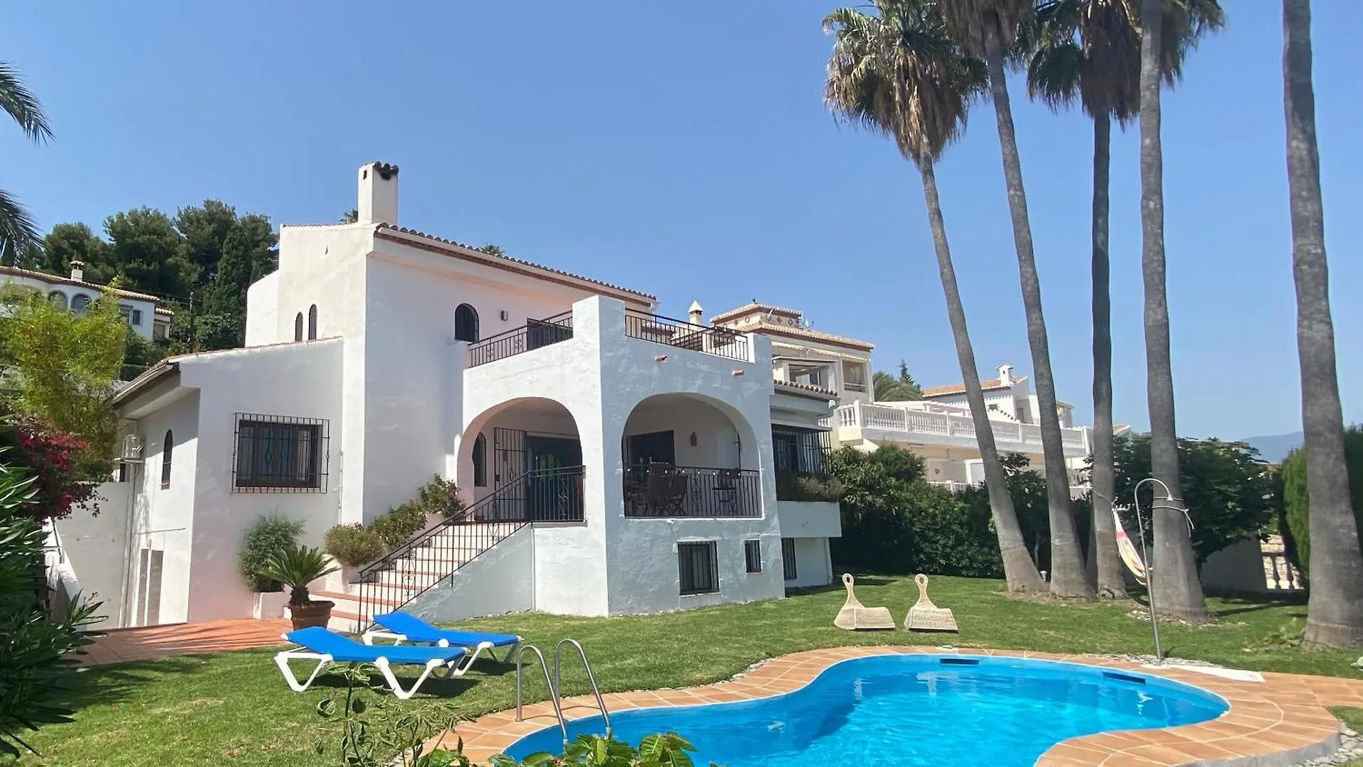 Spacious Villa With Sea View And Private Pool Salobrena Spain